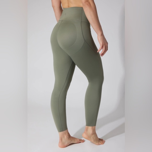 Women's High-Waist Black Leggings - Picture 7 of 16